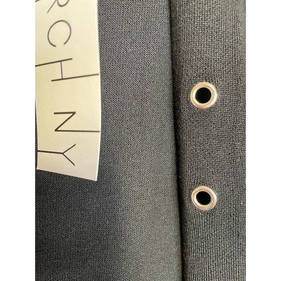 Grommet Trim Long Sleeve Cardigan MEDIUM PETITE (555) - Picture 5 of 7